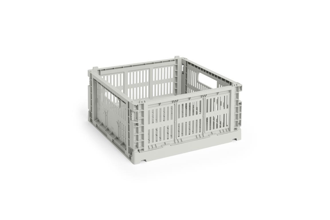 Colour Crate Square kasse - Grey